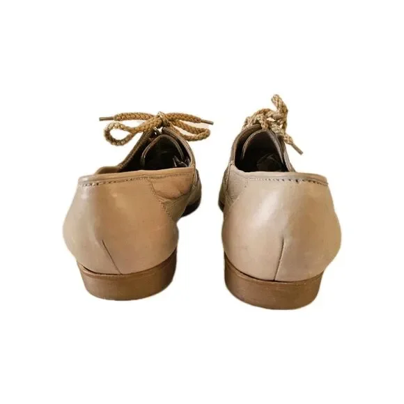 Sorrento Men's Shoes Size 10 Beige - Picture 6 of 9